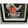 Image 2 : Coca-Cola Framed Ad Art, 12x15”