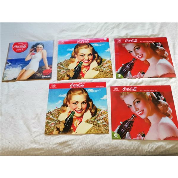 (3) Coca-Cola Calanders (2011/12/13)