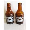 Image 2 : (2) Vintage Brown Stubby Bottles