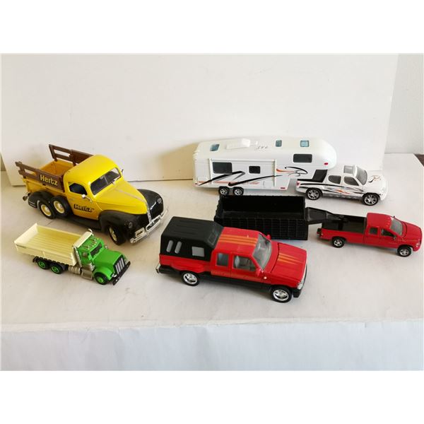 Toy Truck & Trailor Lot