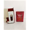 Image 4 : Vintage Matchbox Holder & Velvet Tobacco Tin