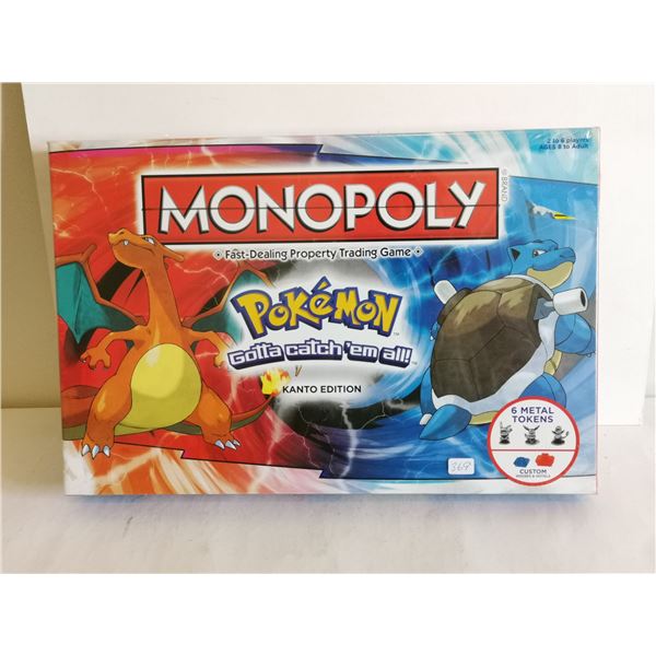 Pokémon Monopoly Board Game