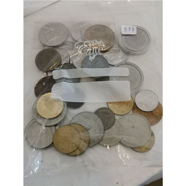 Lot of Assorted Tokens