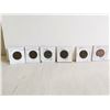 Image 1 : (6) Canada Large Pennies – 1859, 1882-H, 1916, 1917, 1918, 1920