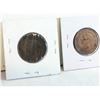 Image 7 : (6) Canada Large Pennies – 1859, 1882-H, 1916, 1917, 1918, 1920