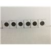 Image 1 : (6) Canada Large Pennies – 1859, 1882-H, 1901, 1904, 1911, 1912