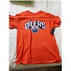 Image 2 : (2) NOS Edmonton Oilers T-Shirts, Large & XL
