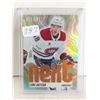 Image 1 : 2025-26 NHL Upper Deck Allure Lane Hutson Hues Next Orange #HN-15