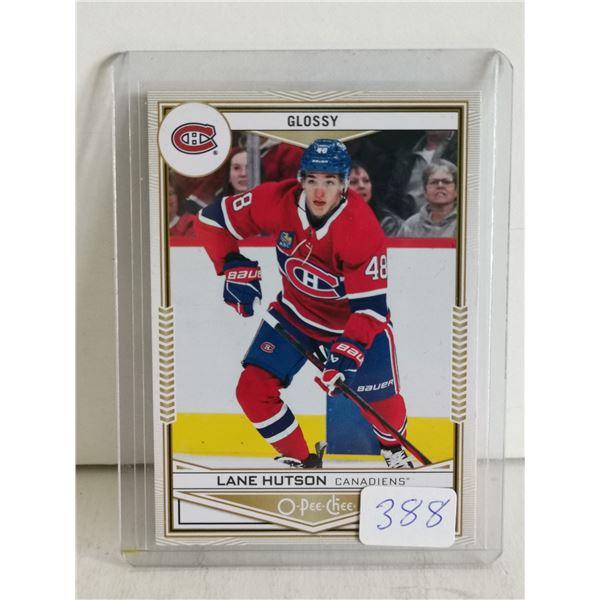 2024-25 NHL UD Series 2 Lane Hutson O-Pee-Chee Glossy #OPC-50