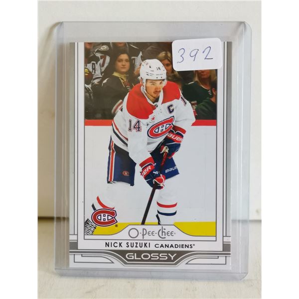 2025-26 NHL UD Series 1 Nick Suzuki O-Pee-Chee Glossy #OG-13