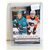 Image 1 : 2024-25 NHL UD Series 2 Macklin Celebrini / Matvei Michkov Young Guns Checklist #500