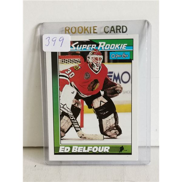 1991-92 NHL O-Pee-Chee Ed Belfour Super Rookie #4