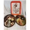 Image 1 : (3) Vintage Cola Advertisement Trays