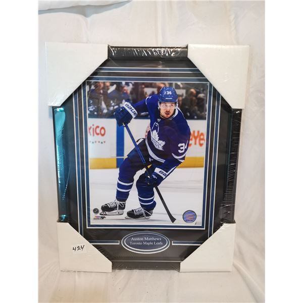 Framed Toronto Maple Leafs Auston Matthews Picture