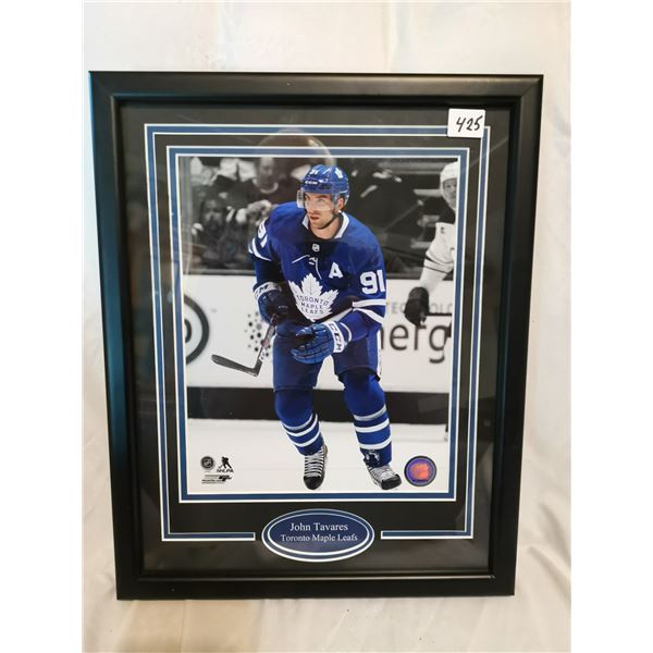 Framed Toronto Maple Leafs John Tavares Picture