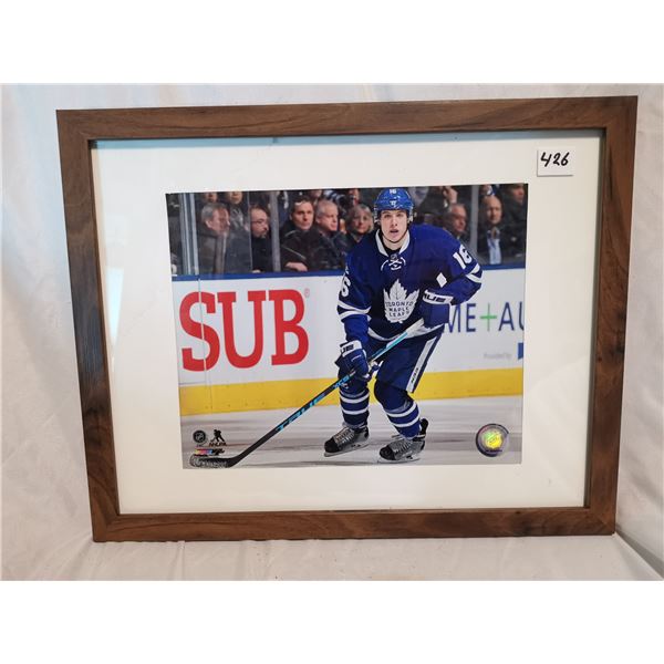 Framed Toronto Maple Leafs Mitch Marner Picture