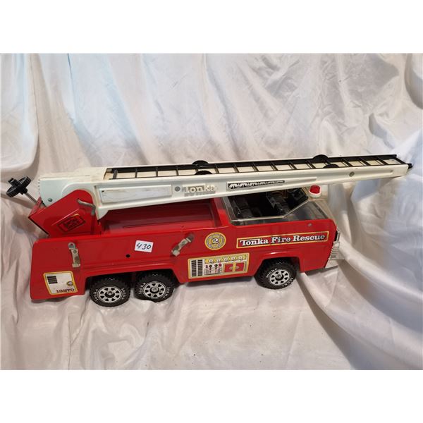 Large Vintage Tonka Fire Rescue Truck