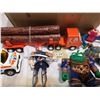 Image 3 : Lare lot of Toys – Action Figures, Cars.