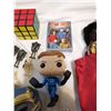 Image 5 : Toy Lot, Funko Pop, Rubics Cube, Peggy Nisbet Doll