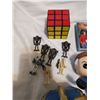 Image 6 : Toy Lot, Funko Pop, Rubics Cube, Peggy Nisbet Doll