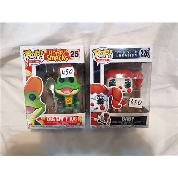 Funko Pop Dig Em' Frog and Baby