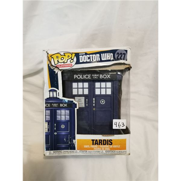 Rare Doctor Who Tardis Telephone Booth Funko Pop