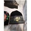 Image 5 : Two Skull Toques and Harley Patch