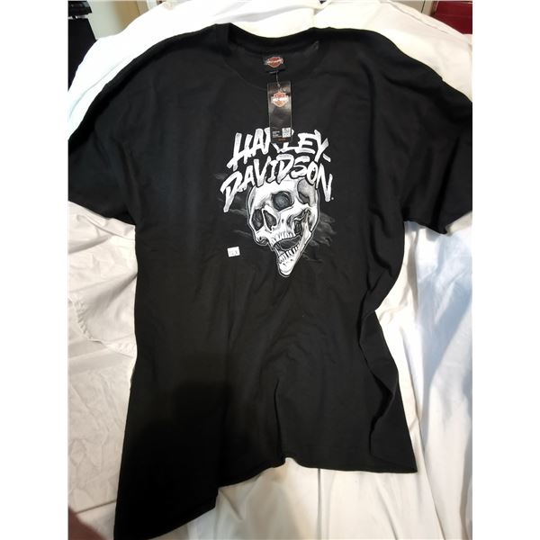 Harley Davidson Skull T-Shirt NOS