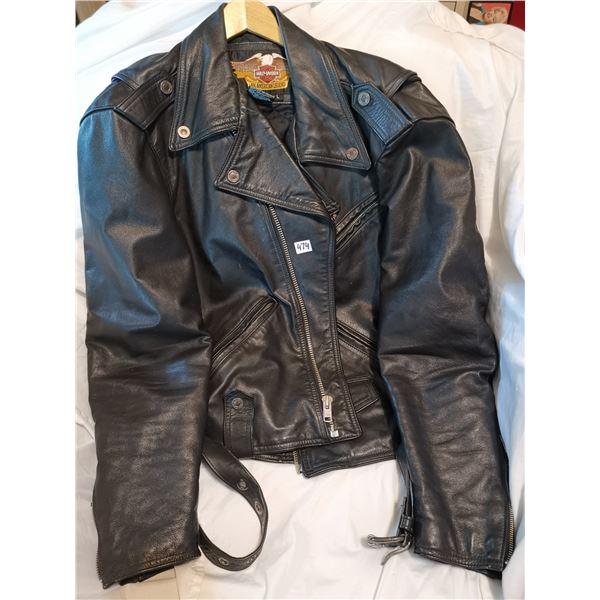 Harley Davidson Leather Jacket, Made in USA