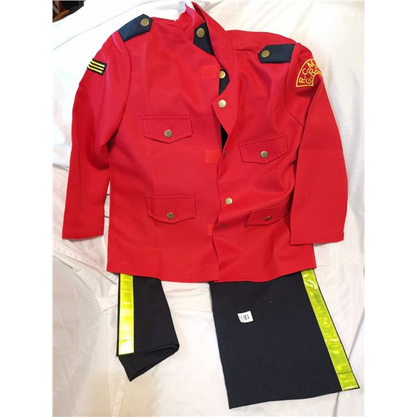 Child RCMP Costume for Halloween