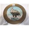 Image 1 : Framed Eagle Tile, Ceramic, German Keramik