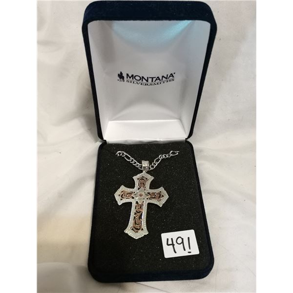 Montana Silversmiths Cross Necklace