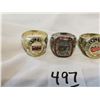 Image 2 : Four NHL Men's Rings