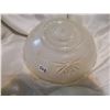 Image 3 : Two antique glass covers for lights