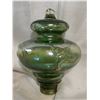 Image 3 : Unknown green carnival glass item