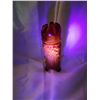 Image 3 : Amberina glow glass vase red to yellow