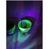 Image 1 : Two antique plant holders, one glows