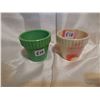 Image 3 : Two antique plant holders, one glows
