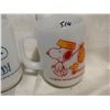 Image 2 : Two snoopie fire king cups