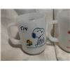 Image 3 : Two snoopie fire king cups