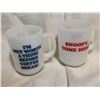 Image 4 : Two snoopie fire king cups