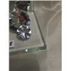 Image 4 : Two crystal bookends, one has little chip