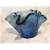 Image 2 : Blown blue glass dish