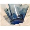 Image 5 : Blown blue glass dish