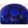 Image 5 : French blue glass candy nut dish