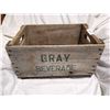 Image 1 : Gray beverage wooden crate