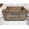 Image 3 : Gray beverage wooden crate