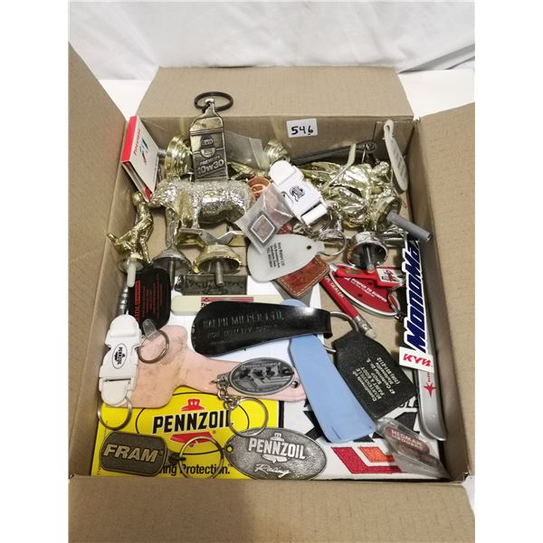 Advertising lot, oil, dealers etc