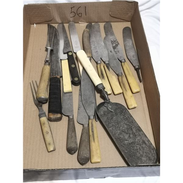 Set of old knives