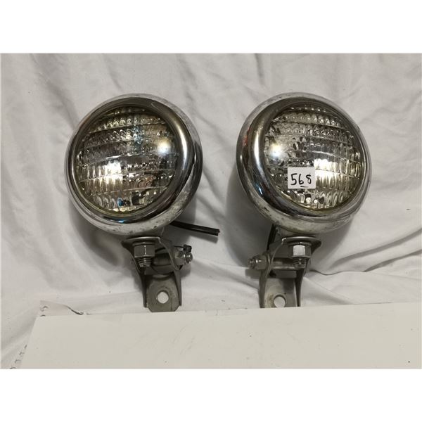 Two vintage lights, grakon 6600 series